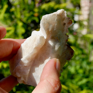 Phantom Pyramid Hematoid Quartz Crystal Cluster, Red Specular Hematite