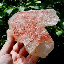 Load image into Gallery viewer, Record Keeper Soulmate Tantric Twin Pink Shadow Smoky Lemurian Seed Quartz Crystal Starbrary, Brazil
