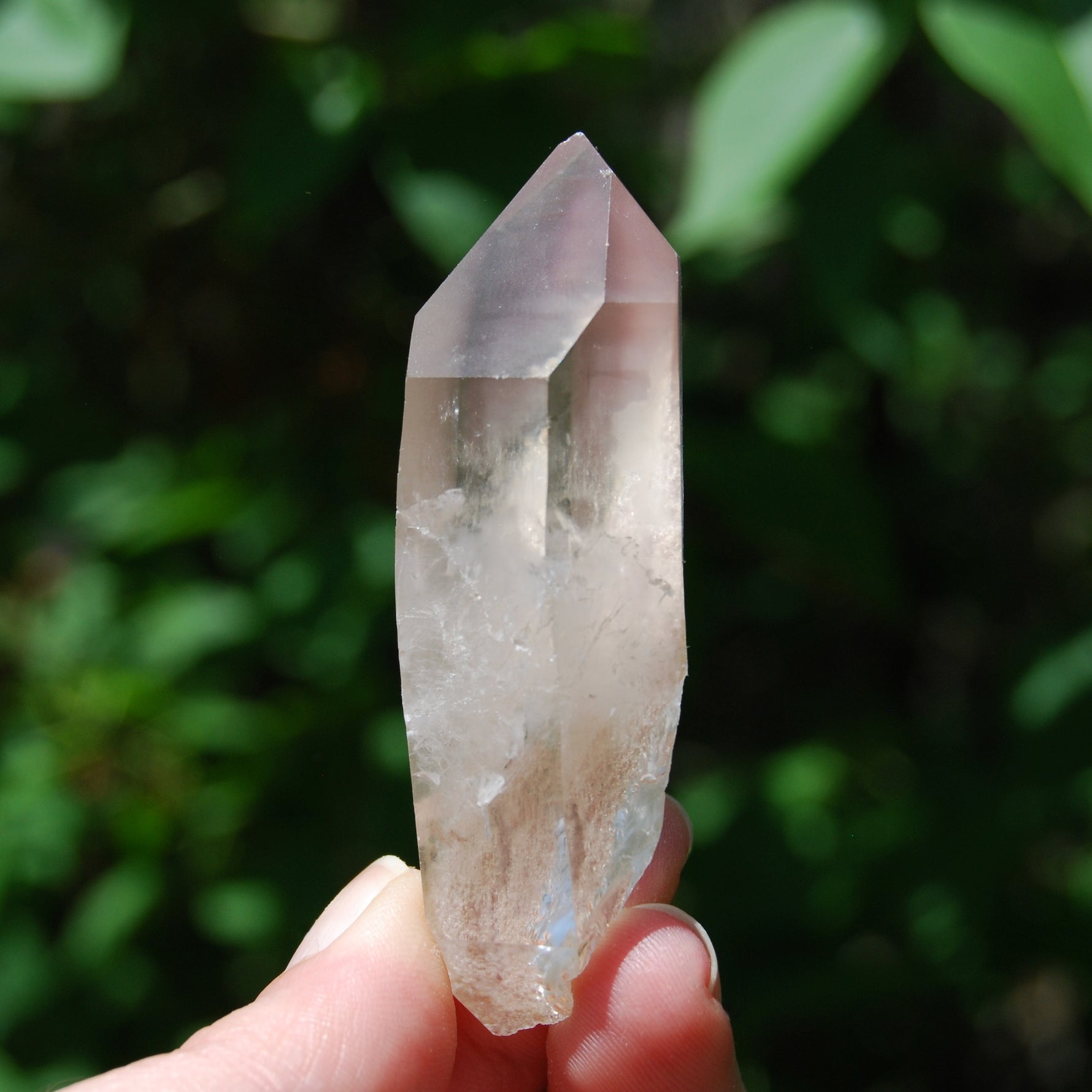 Rare Pink Lithium Lemurian Quartz Crystal Starbrary