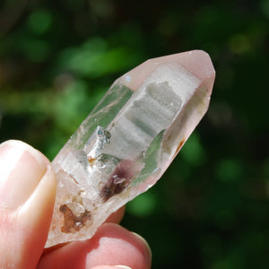 Pink Lithium Lemurian Quartz Crystal Starbrary