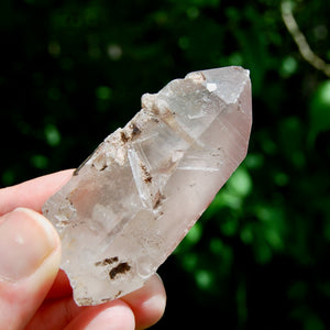 Inner Child Manifestation Pink Lithium Lemurian Quartz Crystal Starbrary, Brazil 