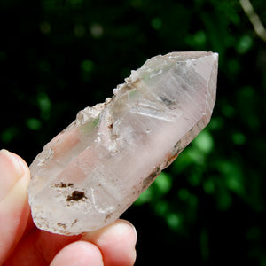 Inner Child Manifestation Pink Lithium Lemurian Quartz Crystal Starbrary, Brazil 