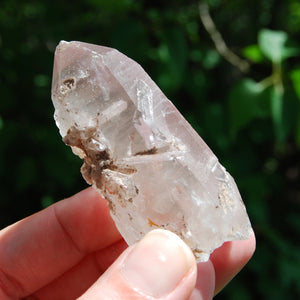 Inner Child Manifestation Pink Lithium Lemurian Quartz Crystal Starbrary, Brazil 