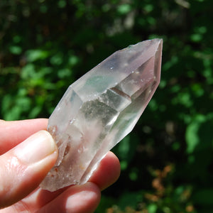 Pink Lithium Lemurian Quartz Crystal Starbrary, Brazil