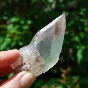 Pink Lithium Lemurian Quartz Crystal Starbrary, Brazil