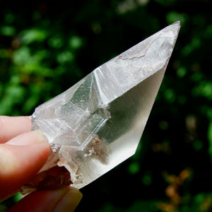 Pink Lithium Lemurian Quartz Crystal Starbrary, Brazil