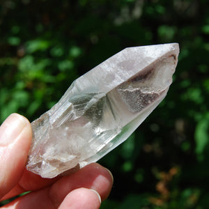 Pink Lithium Lemurian Quartz Crystal Starbrary, Brazil