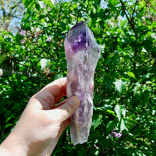 Load image into Gallery viewer, Dragon Tooth Amethyst Point, Phantom Amethyst, Brazil
