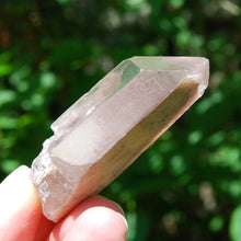 Load image into Gallery viewer, Tantric Twin Devic Temple Bridge Pink Lithium Lemurian Quartz Crystal Starbrary, Brazil
