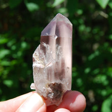 Load image into Gallery viewer, Tantric Twin Devic Temple Bridge Pink Lithium Lemurian Quartz Crystal Starbrary, Brazil
