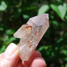 Load image into Gallery viewer, Tantric Twin Soulamte Pink Lithium Lemurian Quartz Crystal Starbrary, Brazil
