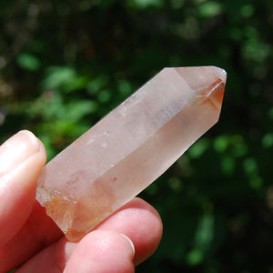 Tantric Twin Soulamte Pink Lithium Lemurian Quartz Crystal Starbrary, Brazil