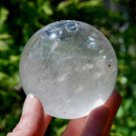 Lodolite Garden Quartz Crystal Sphere, Shamanic Dreamstone Landscape Quartz
