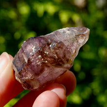 Load image into Gallery viewer, Smoky Amethyst Quartz Crystal Elestial, Specular Hematite Lepidocrocite
