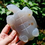 Large Agate Crystal Turtle