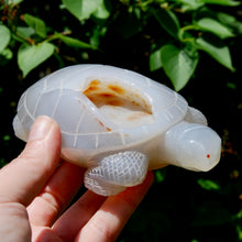 Load image into Gallery viewer, Large Agate Crystal Turtle
