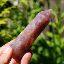 Load image into Gallery viewer, Purple Rose Quartz Crystal Tower, Lavender Rose Quartz Polished Point
