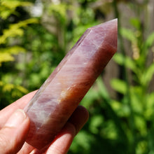 Load image into Gallery viewer, Purple Rose Quartz Crystal Tower, Lavender Rose Quartz Polished Point
