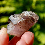 Smoky Fenster Amethyst Quartz Crystal Elestial Scepter, Lepidocrocite Amethyst