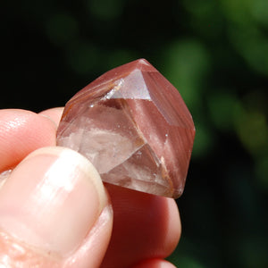 Transmitter Pink Lithium Quartz Crystal Mini Tower