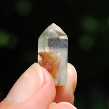 Load image into Gallery viewer, Blue Amphibole Quartz Crystal Mini Tower, Blue Angel Phantom Quartz,
