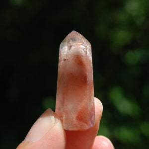 Isis Face Channeler Amphibole Quartz Crystal Mini Tower