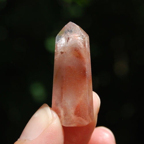 Isis Face Channeler Amphibole Quartz Crystal Mini Tower