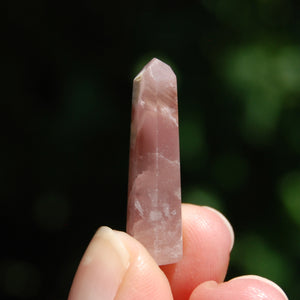 Pink Lithium Quartz Crystal