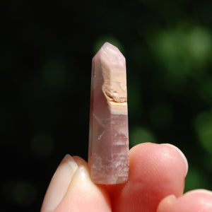 Pink Lithium Quartz Crystal