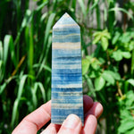Blue Onyx Crystal Tower