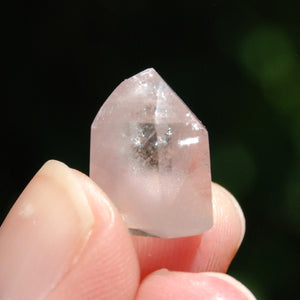 Pink Lithium Quartz Crystal