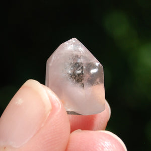 Pink Lithium Quartz Crystal