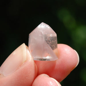 Pink Lithium Quartz Crystal