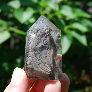 Lodolite Garden Quartz Crystal Tower, Brazil