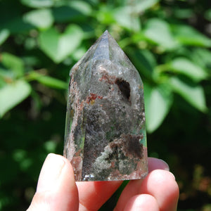 Lodolite Garden Quartz Crystal Tower, Brazil