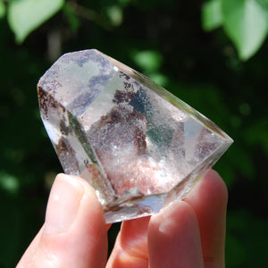 Red Lodolite Garden Quartz Crystal Freeform, Scenic Shamanic Dreamstone Landscape Quartz, Brazil