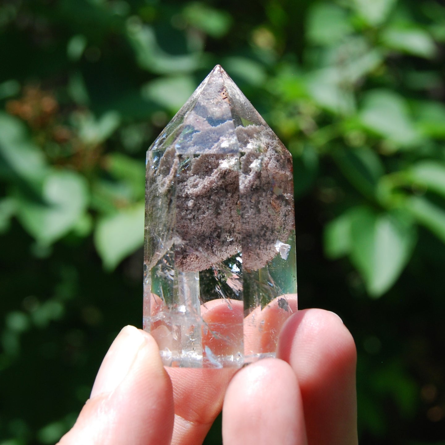 Lodolite Garden Quartz Crystal Tower, Brazil