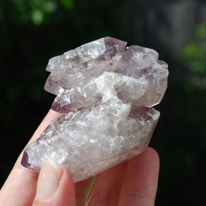 DT ET Elestial Window Amethyst Quartz Crystal Cathedral, Mali