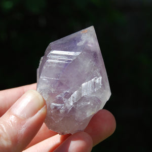 Elestial Window Amethyst Quartz Crystal, Mali