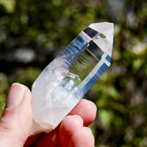 Dow Channeler Blades of Light Lemurian Crystal, Optical Quartz, Colombia