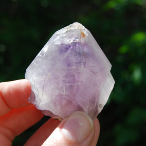 Elestial Window Amethyst Quartz Crystal, Mali