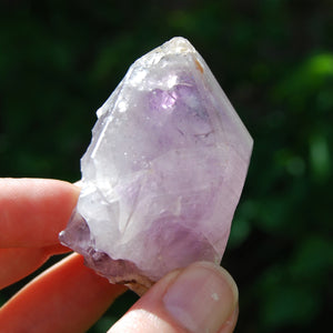 Elestial Window Amethyst Quartz Crystal, Mali