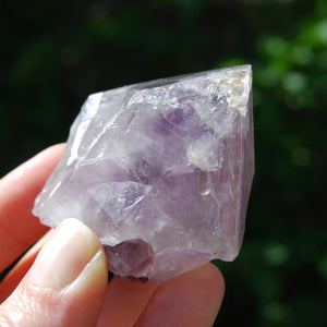 Elestial Window Amethyst Quartz Crystal, Mali