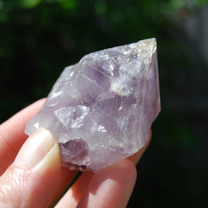 Elestial Window Amethyst Quartz Crystal, Mali