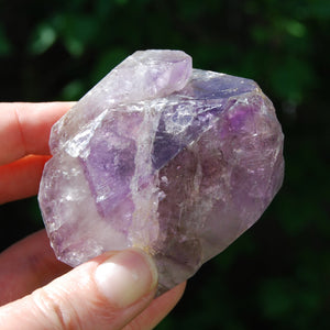 DT ET Tantric Twin Elestial Window Amethyst Quartz Crystal, Mali