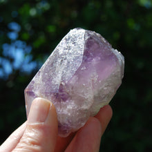 Load image into Gallery viewer, DT ET Tantric Twin Elestial Window Amethyst Quartz Crystal, Mali
