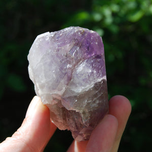 DT ET Tantric Twin Elestial Window Amethyst Quartz Crystal, Mali