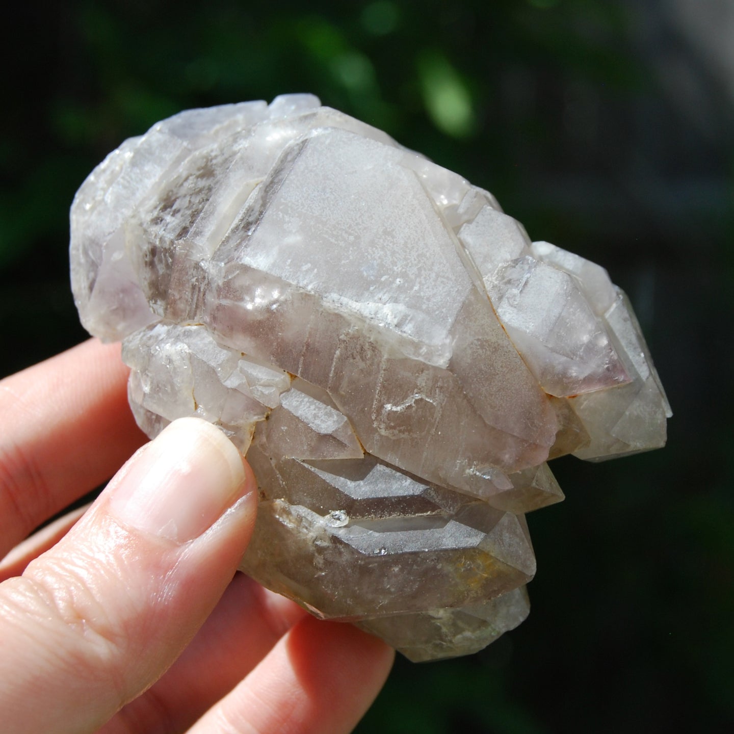 DT ET Elestial Window Amethyst Quartz Crystal Cathedral, Mali