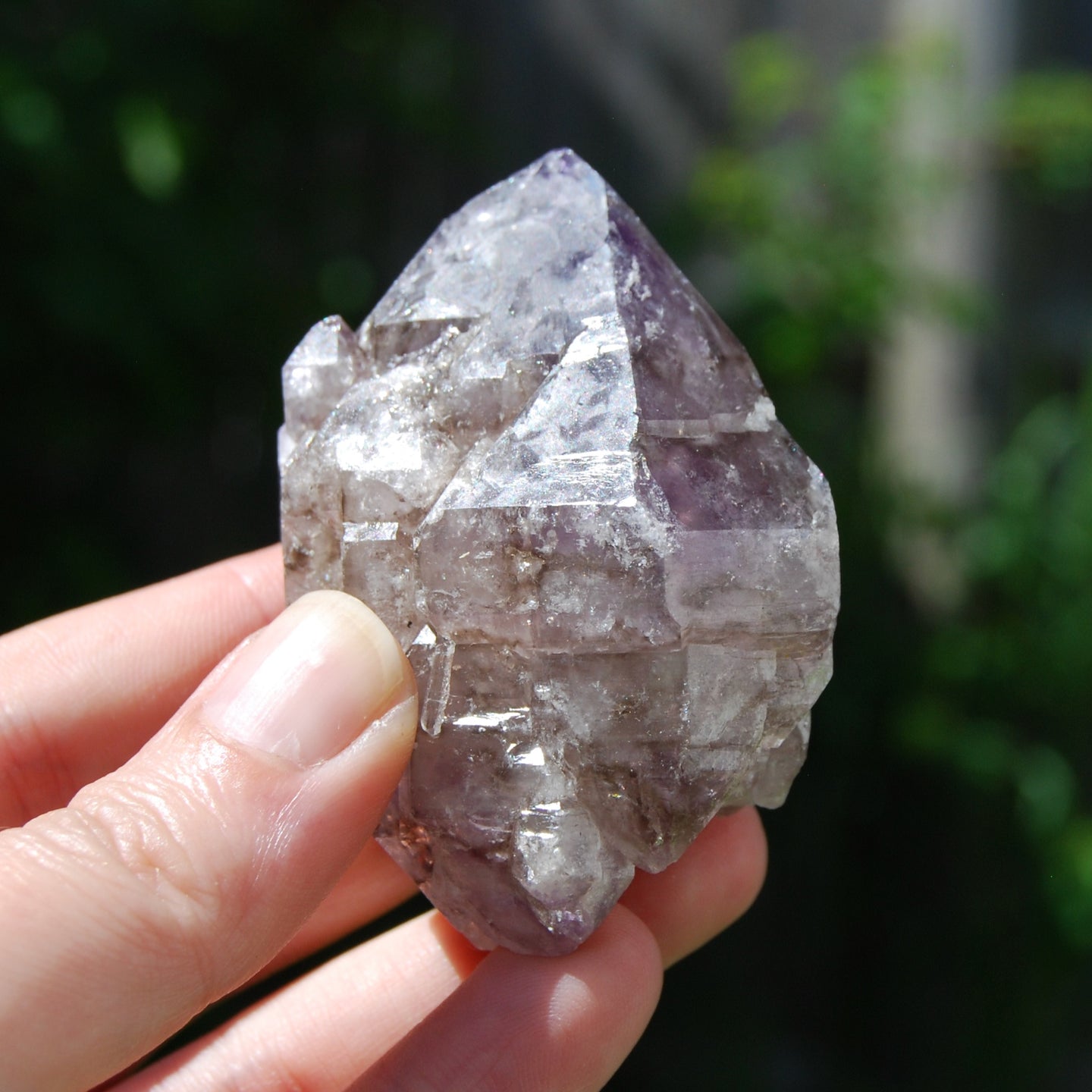 DT ET Elestial Fenster Amethyst Quartz Crystal Cathedral, Mali