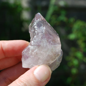 DT ET Tantric Twin Elestial Window Amethyst Quartz Crystal, Mali